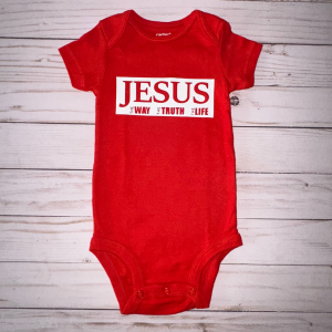 Onesie -JESUS The way-