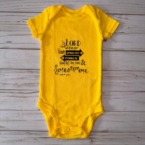 Onesie -The Lord will keep-